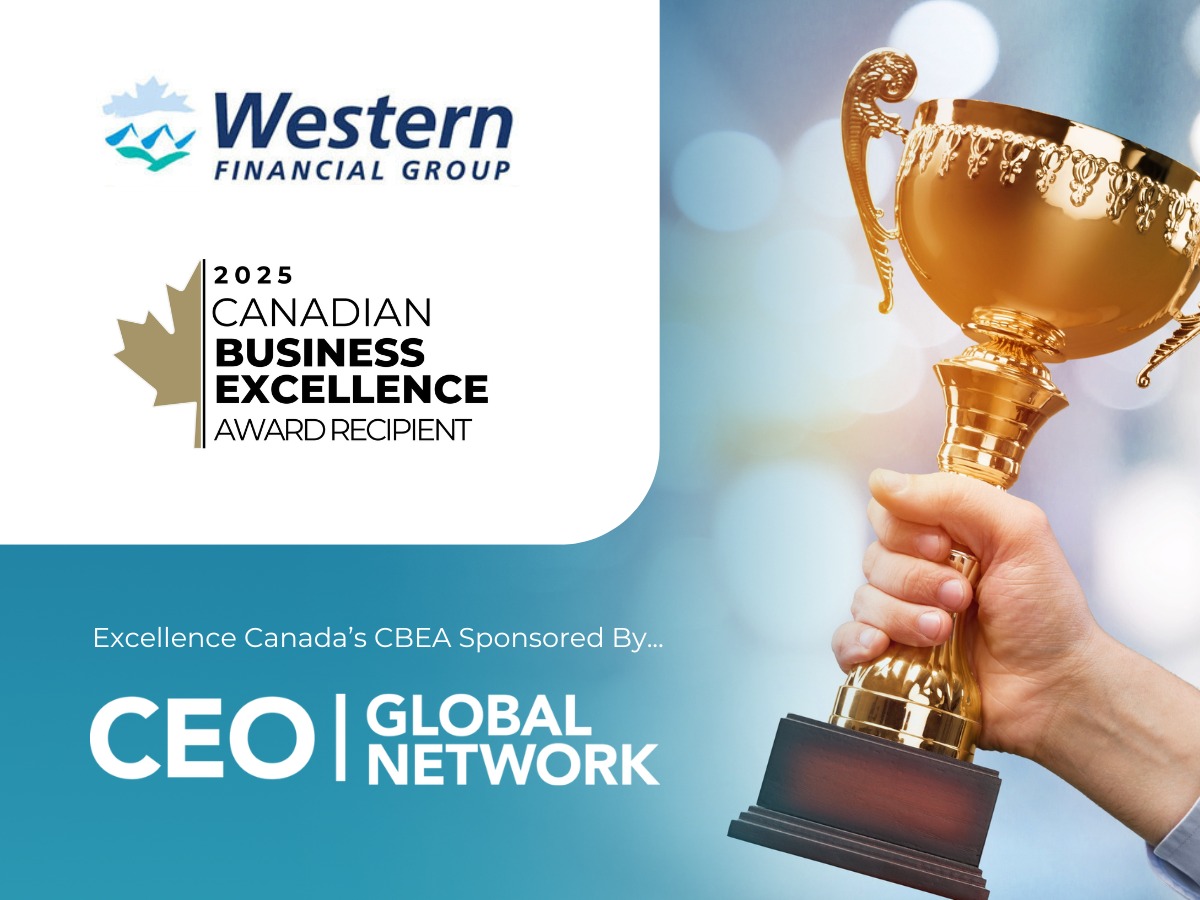 Western Wins 2025 Canadian Business Excellence Award