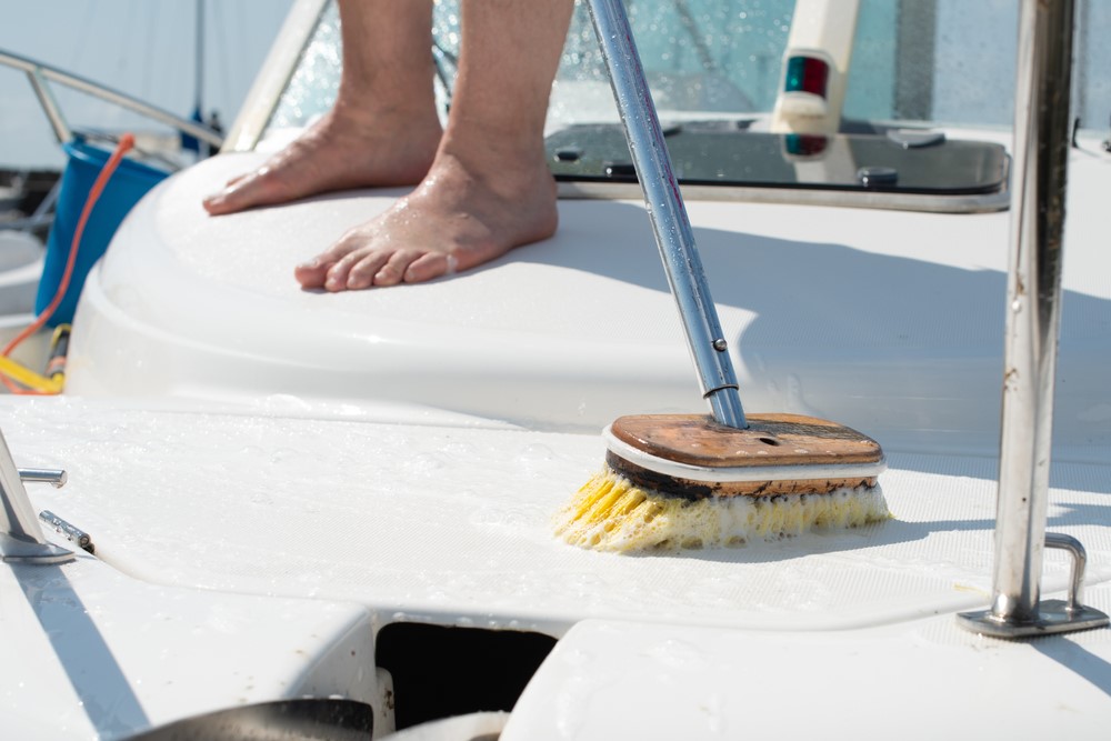 Spring Cleaning Boat